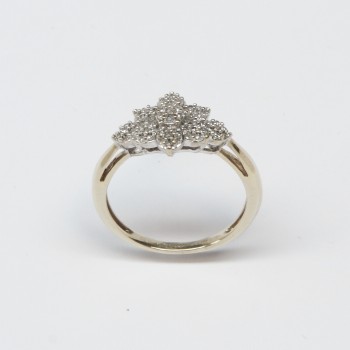 9ct Gold Diamond Ring